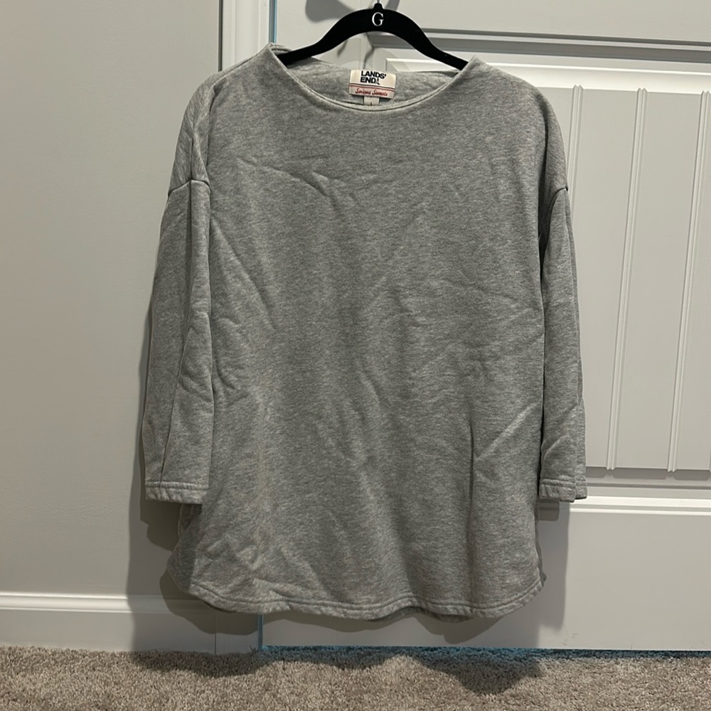 Clear out Lands end Serious Sweats sweatshirt